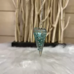 Pendule Orgonite Apatite