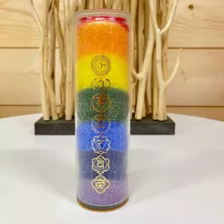 Bougie 7 Chakras