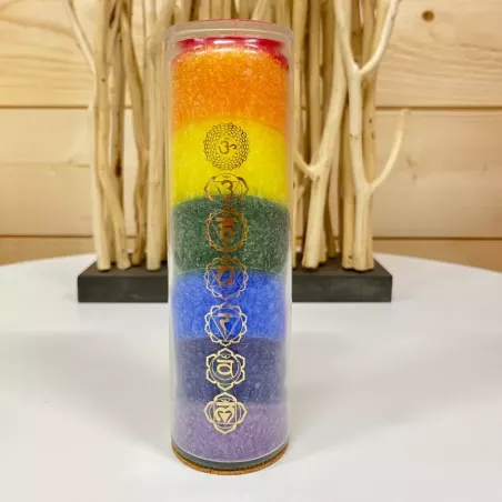 Bougie 7 Chakras